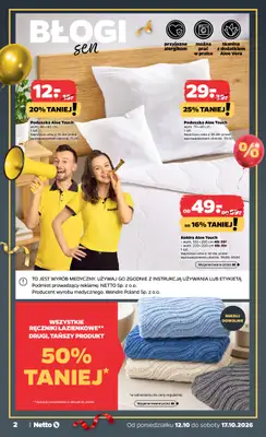 Netto - gazetka promocyjna Urodzinowe inspiracje tygodnia od poniedziałku 12.10 do soboty 17.10 - strona 2