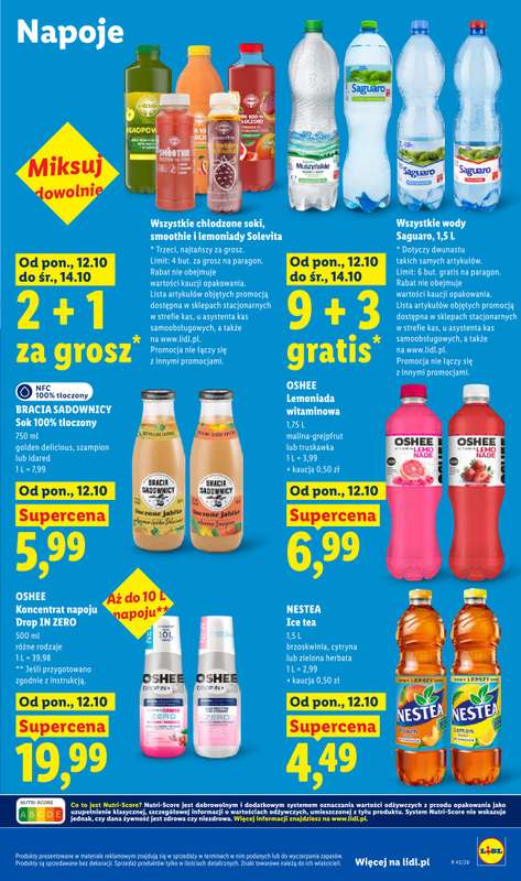 Lidl - gazetka promocyjna Od poniedziałku od poniedziałku 12.10 do środy 14.10 - strona 95