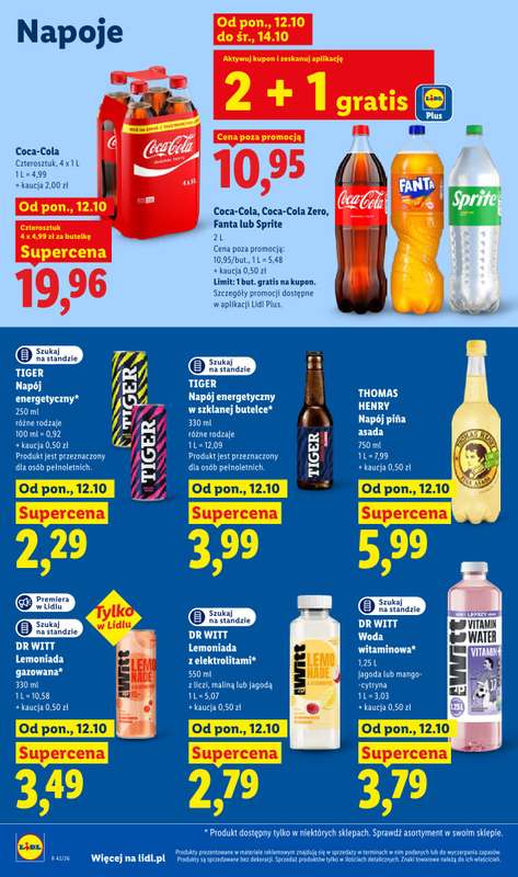 Lidl - gazetka promocyjna Od poniedziałku od poniedziałku 12.10 do środy 14.10 - strona 94