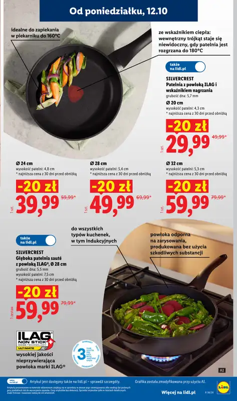 Lidl - gazetka promocyjna Od poniedziałku od poniedziałku 12.10 do środy 14.10 - strona 47
