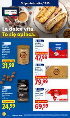 Lidl - gazetka promocyjna Od poniedziałku od poniedziałku 12.10 do środy 14.10 - strona 64
