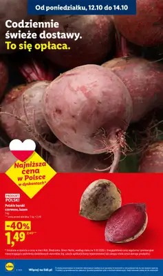 Lidl - gazetka promocyjna Od poniedziałku od poniedziałku 12.10 do środy 14.10 - strona 16