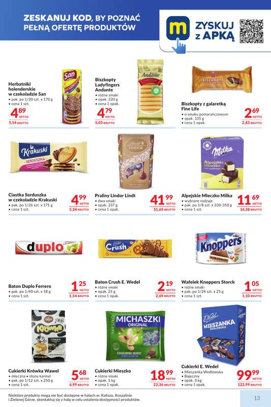 Makro - gazetka promocyjna Mega oferty dla Twojego Sklepu od wtorku 13.10 do poniedziałku 26.10 - strona 13
