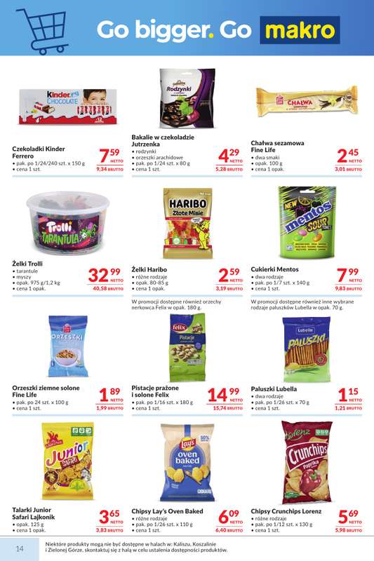 Makro - gazetka promocyjna Mega oferty dla Twojego Sklepu od wtorku 13.10 do poniedziałku 26.10 - strona 14