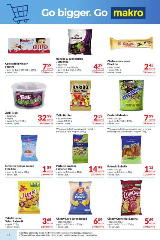 Makro - gazetka promocyjna Mega oferty dla Twojego Sklepu od wtorku 13.10 do poniedziałku 26.10 - strona 14