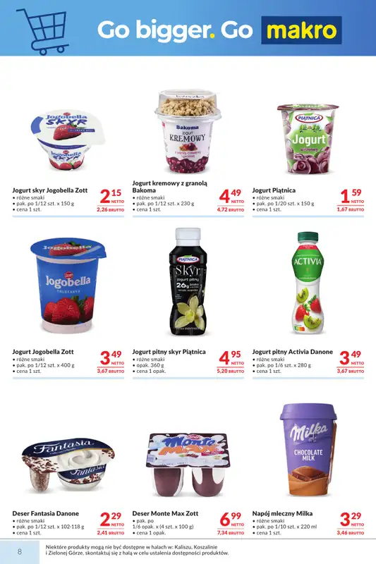 Makro - gazetka promocyjna Mega oferty dla Twojego Sklepu od wtorku 13.10 do poniedziałku 26.10 - strona 8