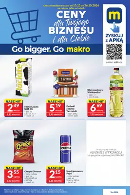 Makro - gazetka promocyjna Mega oferty dla Twojego Sklepu od wtorku 13.10 do poniedziałku 26.10