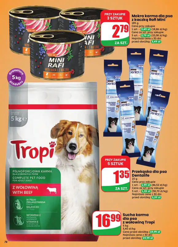 Dino - gazetka promocyjna Gazetka 41 / 2026 od środy 07.10 do wtorku 13.10 - strona 74