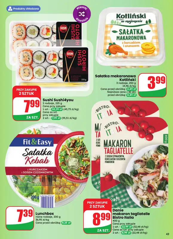 Dino - gazetka promocyjna Gazetka 41 / 2026 od środy 07.10 do wtorku 13.10 - strona 43