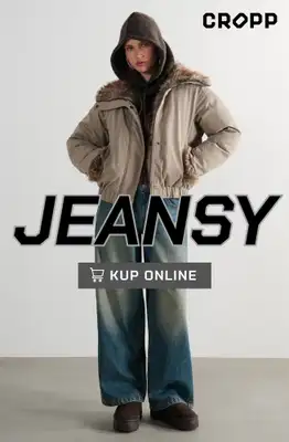 Cropp - gazetka promocyjna Jeansy damskie od poniedziałku 12.10 