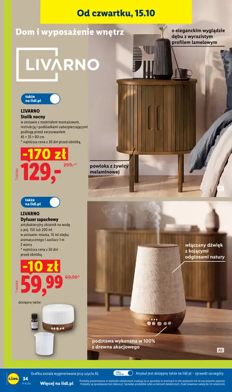 Lidl - gazetka promocyjna Katalog od poniedziałku 12.10 do soboty 24.10 - strona 44