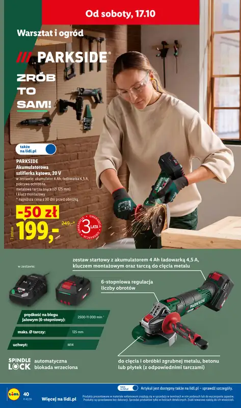 Lidl - gazetka promocyjna Katalog od poniedziałku 12.10 do soboty 24.10 - strona 50