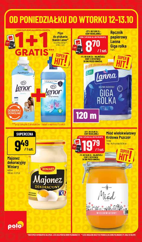 POLOmarket - gazetka promocyjna Super hity od poniedziałku 12.10 do wtorku 13.10 - strona 6