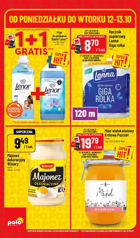 POLOmarket - gazetka promocyjna Super hity od poniedziałku 12.10 do wtorku 13.10 - strona 6