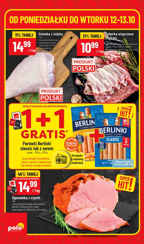 POLOmarket - gazetka promocyjna Super hity od poniedziałku 12.10 do wtorku 13.10 - strona 4