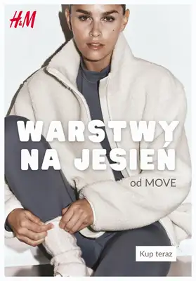 H&M - gazetka promocyjna Warstwy na jesień od MOVE od poniedziałku 12.10 