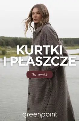 Greenpoint - gazetka promocyjna Stylowe płaszcze i kurtki od poniedziałku 12.10 