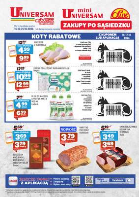 Społem Praga - gazetka promocyjna Gazetka od czwartku 15.10 do środy 21.10