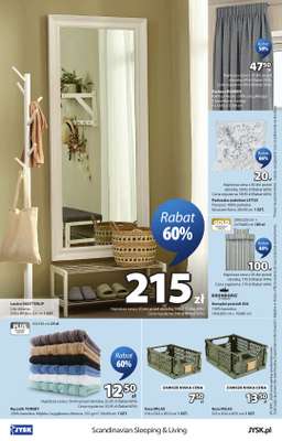 Jysk - gazetka promocyjna Świetna oferta dla domu. Rabat do 60% od poniedziałku 12.10 do niedzieli 25.10 - strona 16