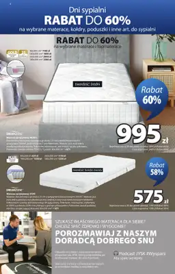 Jysk - gazetka promocyjna Świetna oferta dla domu. Rabat do 60% od poniedziałku 12.10 do niedzieli 25.10 - strona 4