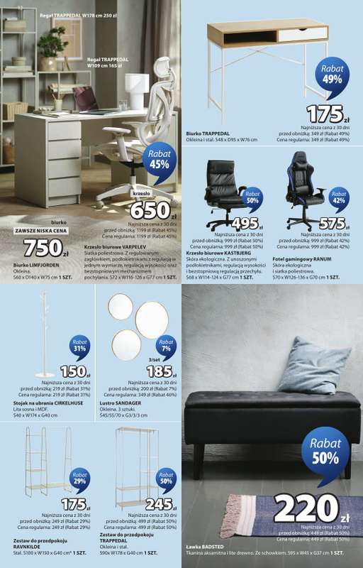 Jysk - gazetka promocyjna Świetna oferta dla domu. Rabat do 60% od poniedziałku 12.10 do niedzieli 25.10 - strona 12