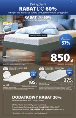 Jysk - gazetka promocyjna Świetna oferta dla domu. Rabat do 60% od poniedziałku 12.10 do niedzieli 25.10 - strona 3