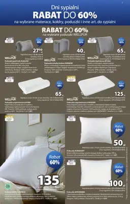 Jysk - gazetka promocyjna Świetna oferta dla domu. Rabat do 60% od poniedziałku 12.10 do niedzieli 25.10 - strona 7