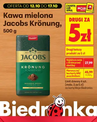 Biedronka - gazetka promocyjna Biedronkowe oszczędności od poniedziałku od poniedziałku 12.10 do środy 14.10 - strona 10