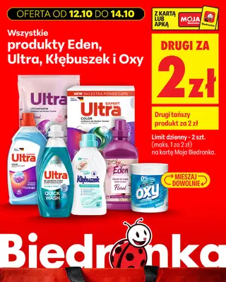 Biedronka - gazetka promocyjna Biedronkowe oszczędności od poniedziałku od poniedziałku 12.10 do środy 14.10 - strona 17