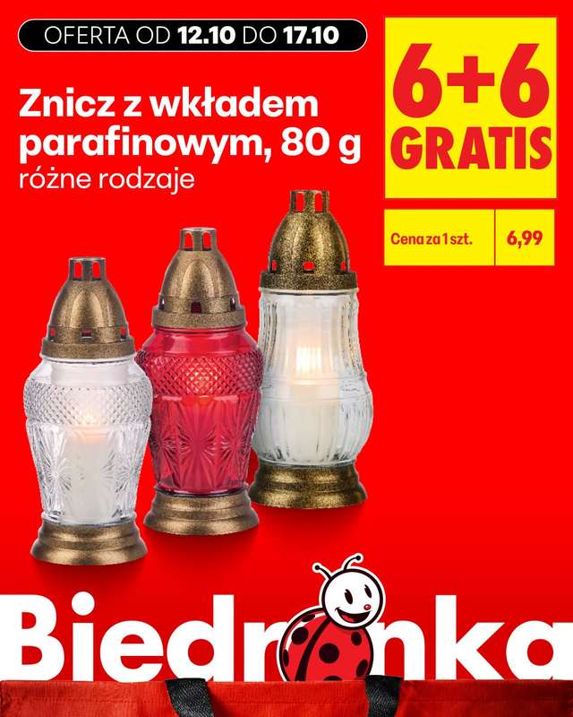 Biedronka - gazetka promocyjna Biedronkowe oszczędności od poniedziałku od poniedziałku 12.10 do środy 14.10 - strona 2