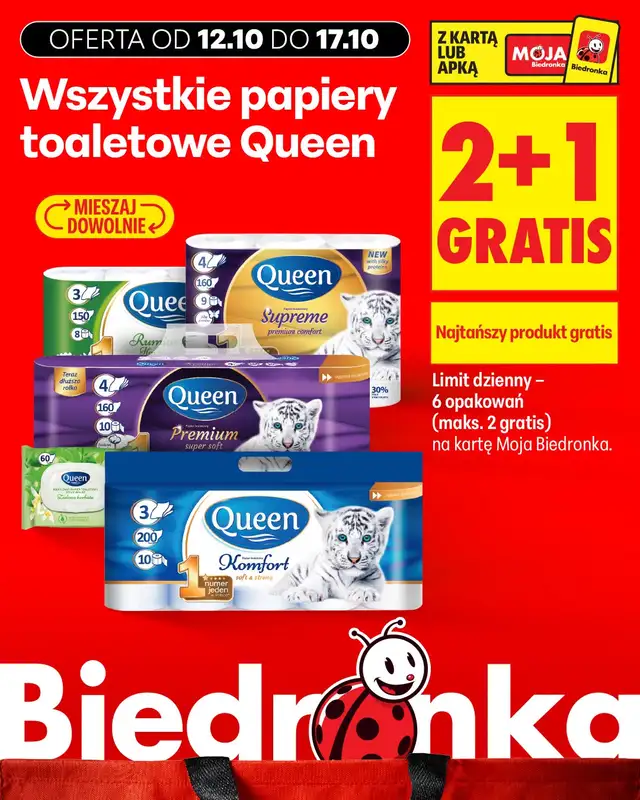 Biedronka - gazetka promocyjna Biedronkowe oszczędności od poniedziałku od poniedziałku 12.10 do środy 14.10 - strona 19
