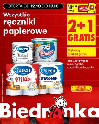 Biedronka - gazetka promocyjna Biedronkowe oszczędności od poniedziałku od poniedziałku 12.10 do środy 14.10 - strona 20