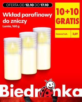 Biedronka - gazetka promocyjna Biedronkowe oszczędności od poniedziałku od poniedziałku 12.10 do środy 14.10