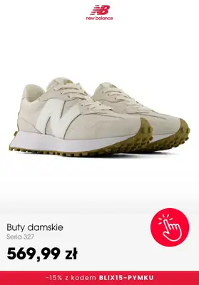 New Balance - gazetka promocyjna -15% na wybrane produkty od poniedziałku 12.10 do niedzieli 18.10 - strona 10
