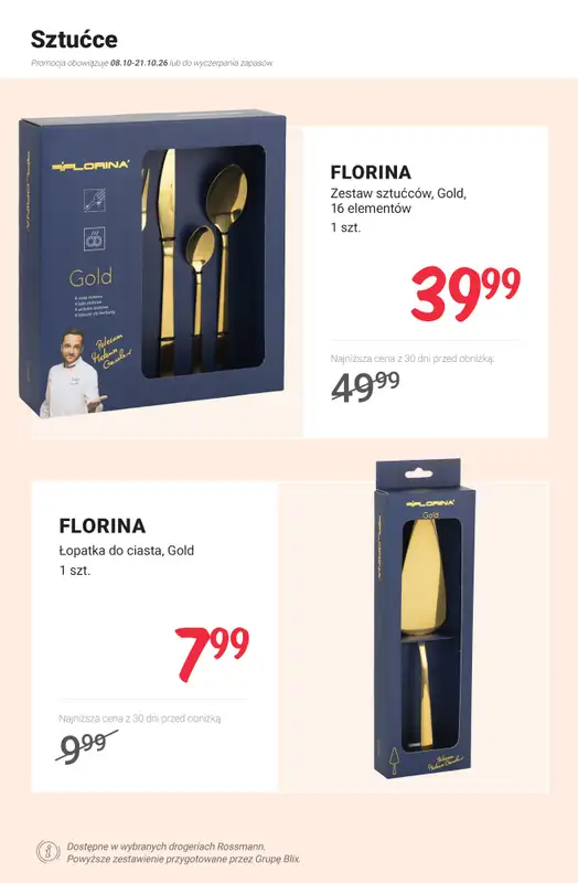 Rossmann - gazetka promocyjna Do kuchni i jadalni PROMOCJE od poniedziałku 12.10 do środy 21.10 - strona 10