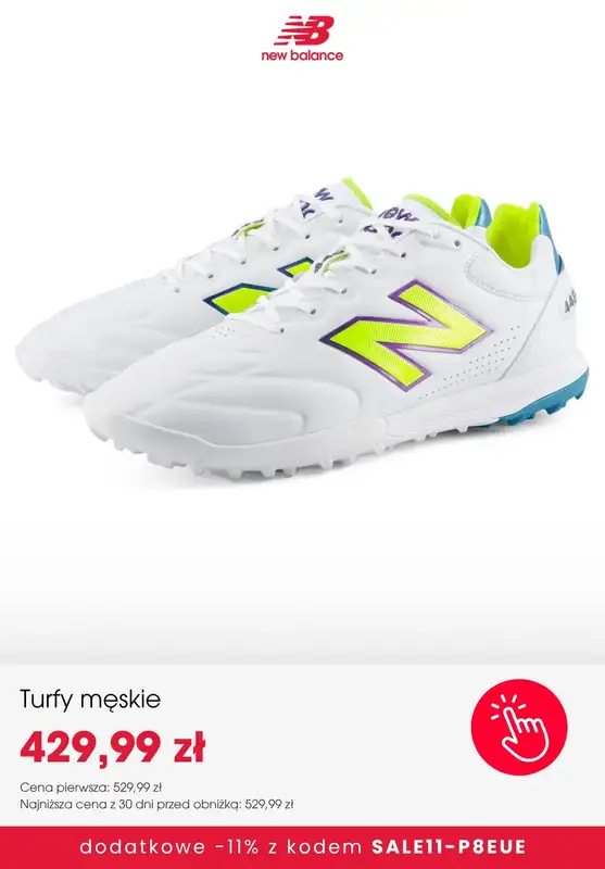 New Balance - gazetka promocyjna Extra  -11% na SALE z kodem od poniedziałku 12.10 do niedzieli 18.10 - strona 10