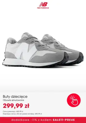 New Balance - gazetka promocyjna Extra  -11% na SALE z kodem od poniedziałku 12.10 do niedzieli 18.10 - strona 7