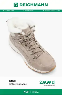 Deichmann - gazetka promocyjna Buty trekkinowe damskie od poniedziałku 12.10  - strona 6