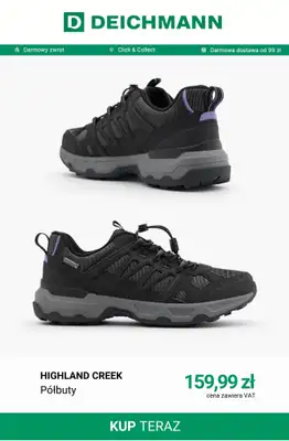 Deichmann - gazetka promocyjna Buty trekkinowe damskie od poniedziałku 12.10  - strona 2