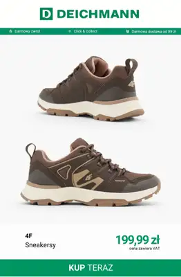 Deichmann - gazetka promocyjna Buty trekkinowe damskie od poniedziałku 12.10  - strona 3