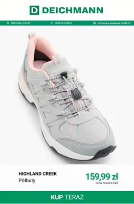 Deichmann - gazetka promocyjna Buty trekkinowe damskie od poniedziałku 12.10  - strona 7