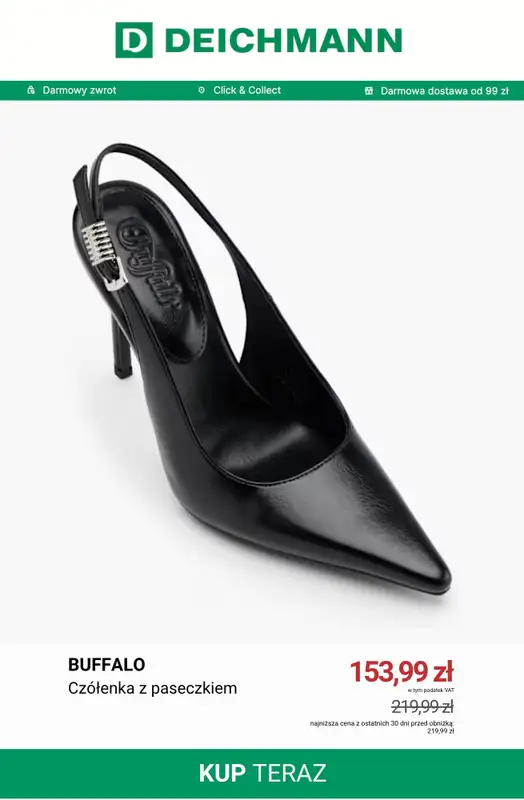 Deichmann - gazetka promocyjna Szpilki damskie od wtorku 13.10  - strona 3