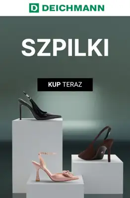 Deichmann - gazetka promocyjna Szpilki damskie od wtorku 13.10 