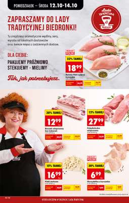 Biedronka - gazetka promocyjna Od poniedziałku, Z ladą tradycyjną od poniedziałku 12.10 do soboty 17.10 - strona 38
