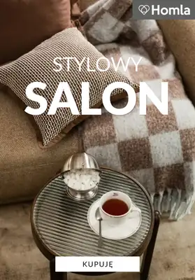 Homla - gazetka promocyjna Stylowy salon od poniedziałku 12.10 