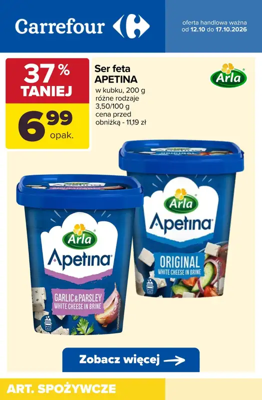 Carrefour - gazetka promocyjna Do -60% - najlepsze promocje od poniedziałku 12.10 do poniedziałku 19.10 - strona 10