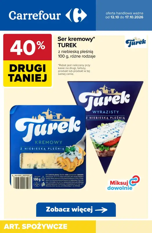 Carrefour - gazetka promocyjna Do -60% - najlepsze promocje od poniedziałku 12.10 do poniedziałku 19.10 - strona 9
