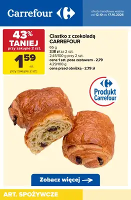 Carrefour - gazetka promocyjna Do -60% - najlepsze promocje od poniedziałku 12.10 do poniedziałku 19.10 - strona 8