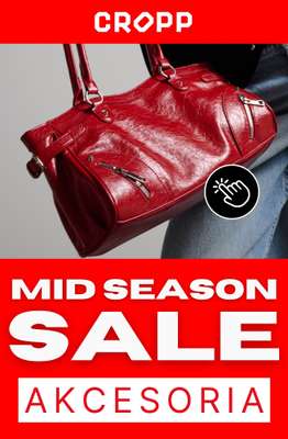Cropp - gazetka promocyjna Mid Season Sale: akcesoria damskie od wtorku 13.10 