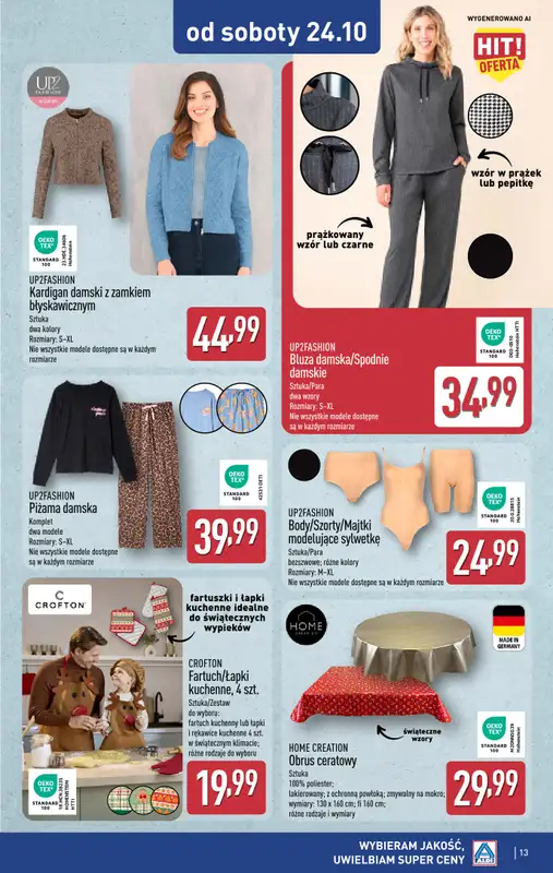 Aldi - gazetka promocyjna Aldi ma to coś! od środy 21.10 do soboty 24.10 - strona 13